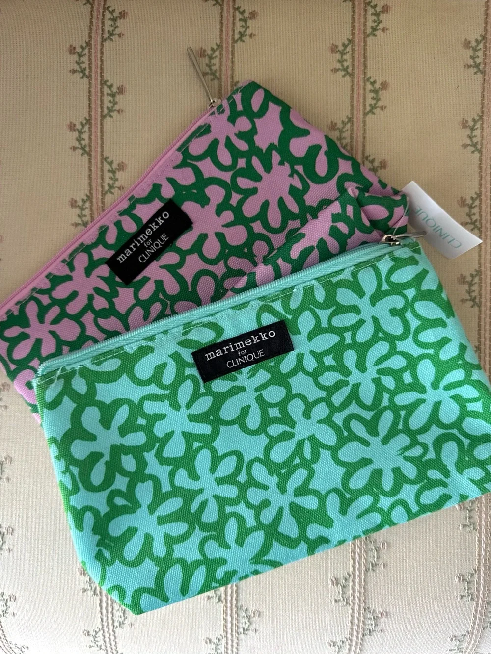 Marimekko for Clinique Makeup Bags - Set of 2